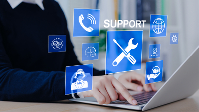 Support-Mitarbeiter der WWP GmbH