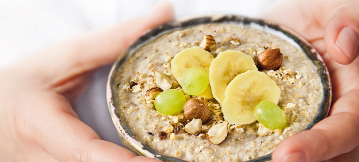 Vollwertfrühstück Banane