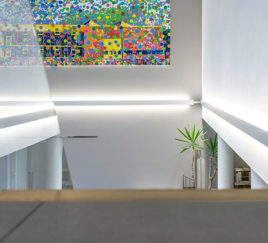 Büro Born – Beleuchtungslösung