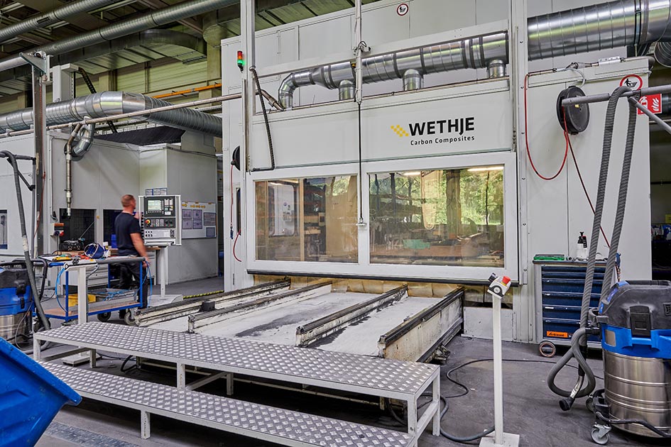 CNC-Bearbeitung von Verbundbauteilen