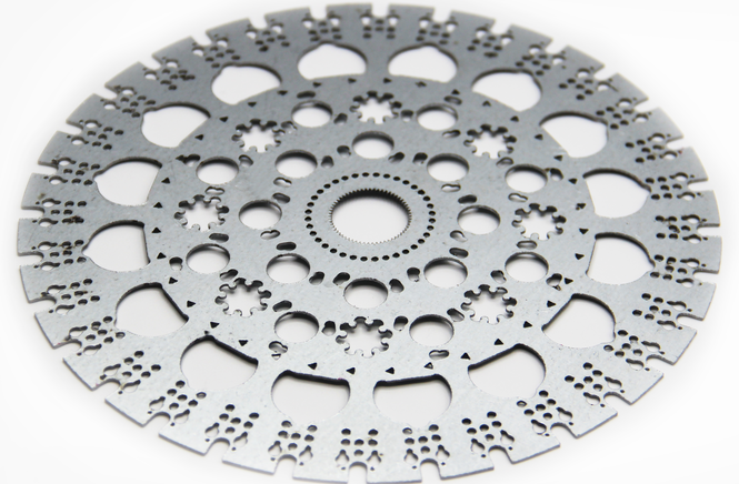 Laser-cut sample part (Laser Genius+)