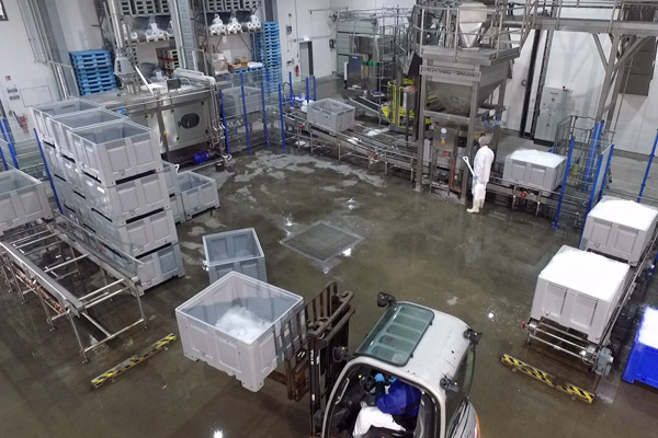Großanlagen und Eisfabriken