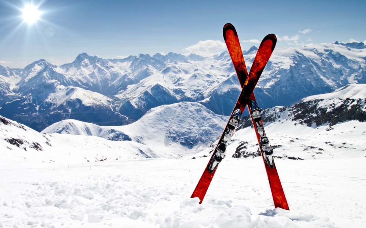 Ski-Sticker