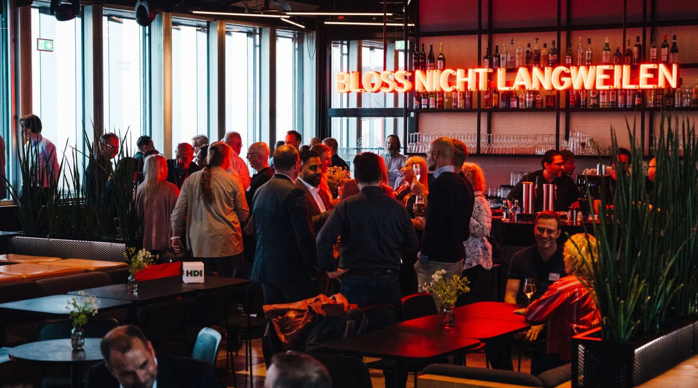 HDI Sommerfest im Studio 14 – die rbb Dachlounge · 110 Gäste