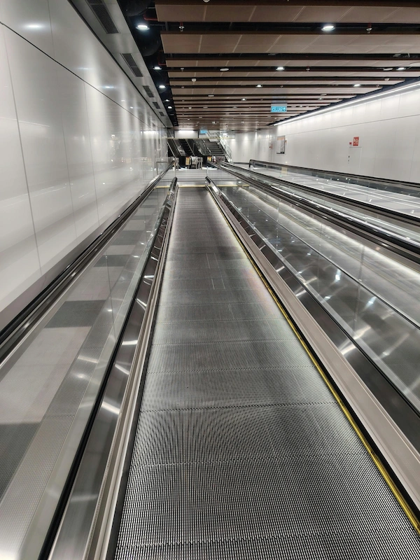 Beweglicher Gehweg