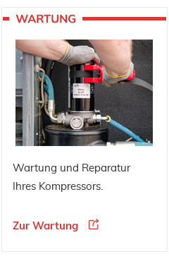 Wartung von Kompressoren und Druckluftanlagen