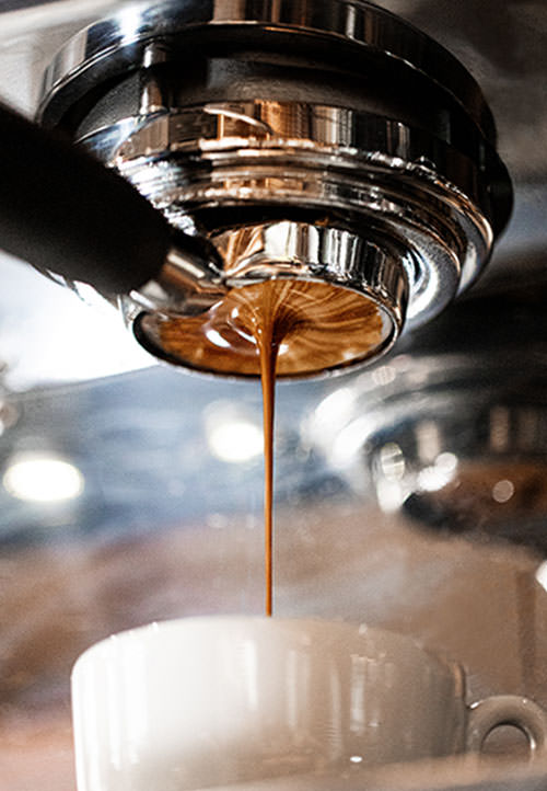 Espresso-Zubereitung in der Siebträgermaschine