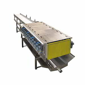 Kartoffel-Poliermaschine PM 1000 / 1400 / 2000 (Flachbettpolierer)