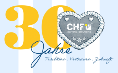 30 Jahre CHF Lichttechnik
