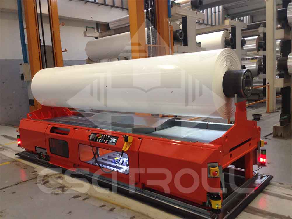 Esaroll 75 – Fahrerloses Transportsystem