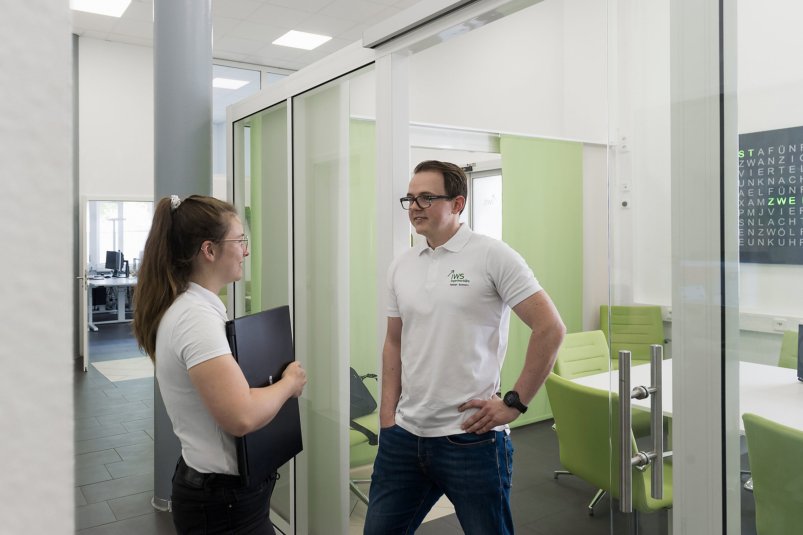 Arbeit an CAD-Konstruktion