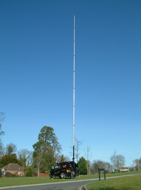 Pneumatischer Teleskopmast