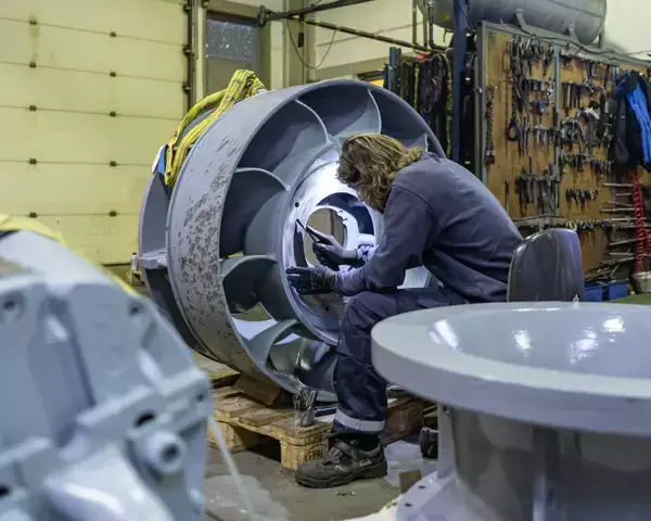 Beschichtetes Pumpenbauteil