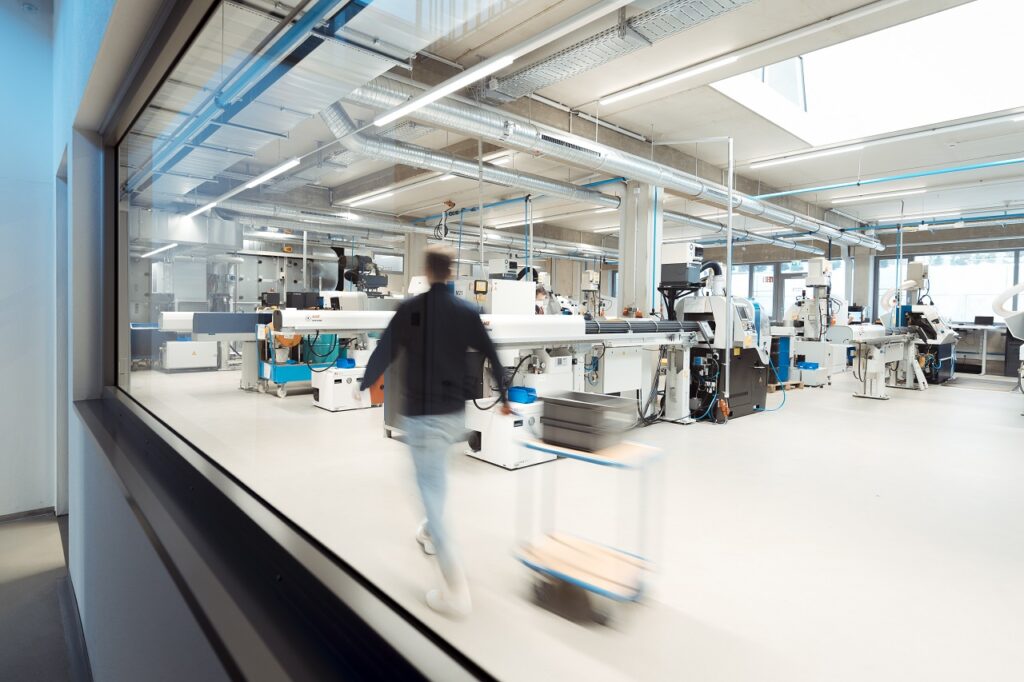 Einblick in die Präzisionstechnik
