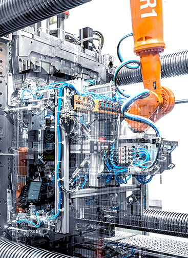 Robotik- und Automatisierungszelle