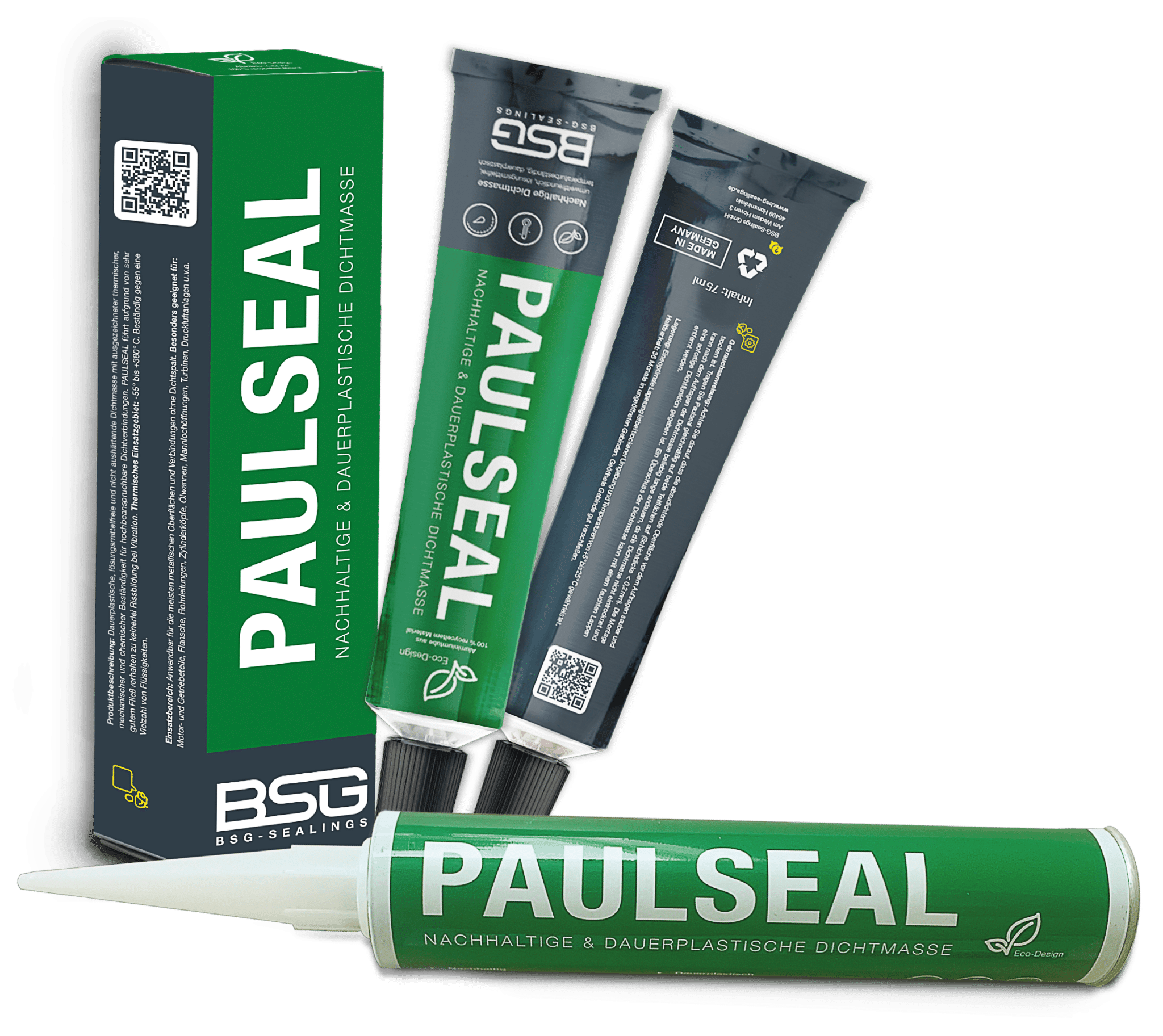 PAULSEAL Tube (75 ml) und Kartusche (310 ml)