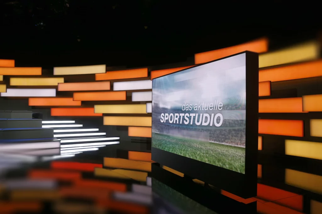 LED-Beleuchtung im TV-Studio (das aktuelle sportstudio)