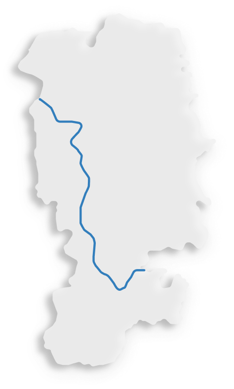 Karte Region Bayerischer Untermain