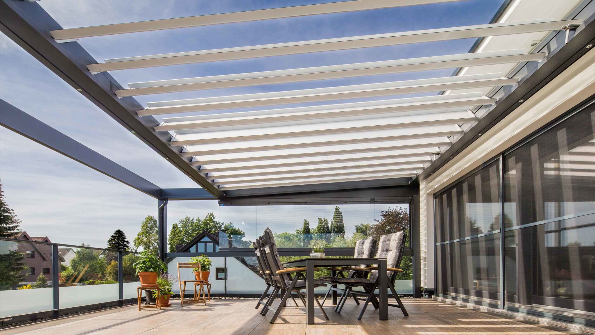 Referenz Terrassenüberdachung