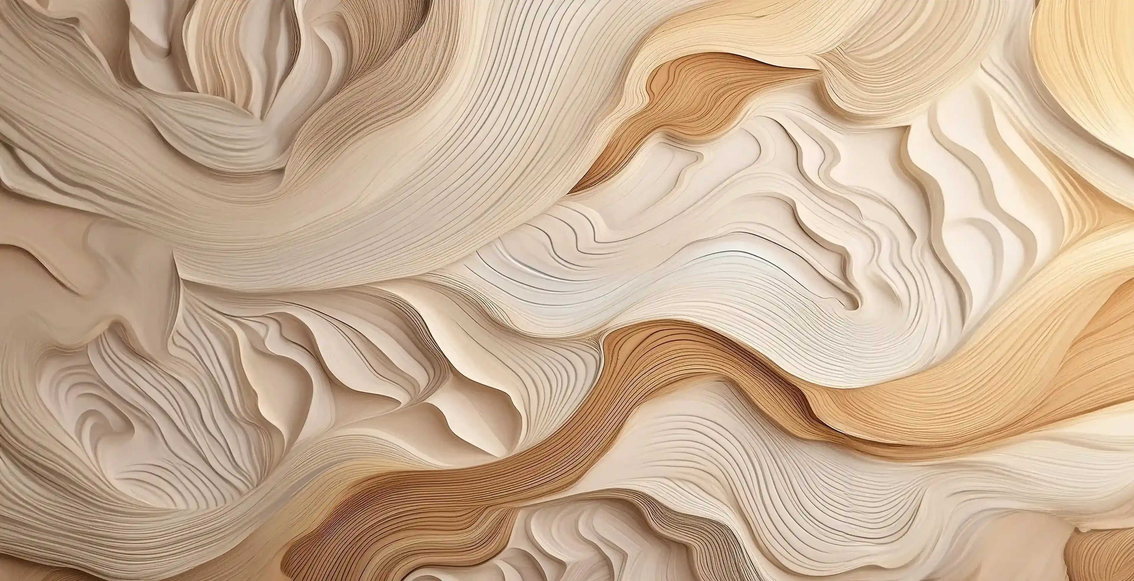 Genuine wood veneered panel materials