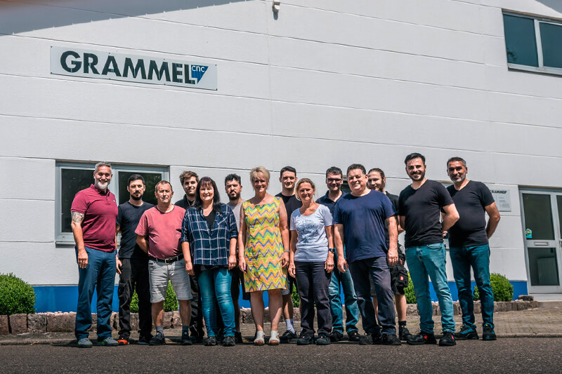 Team der Grammel Kutlubulut CNC GmbH