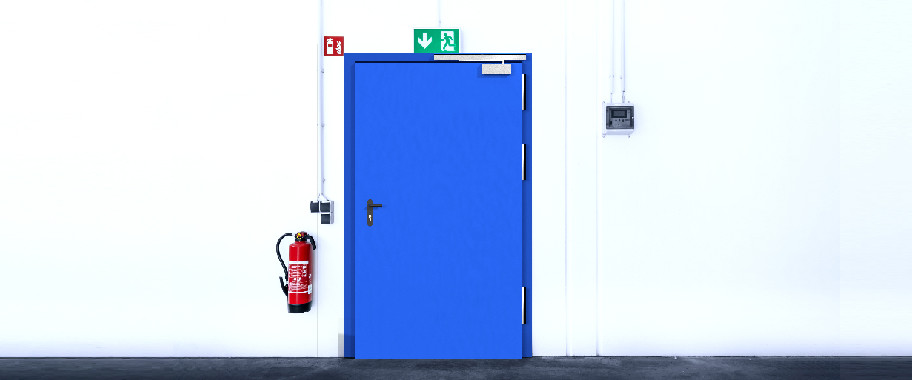 Fire protection door