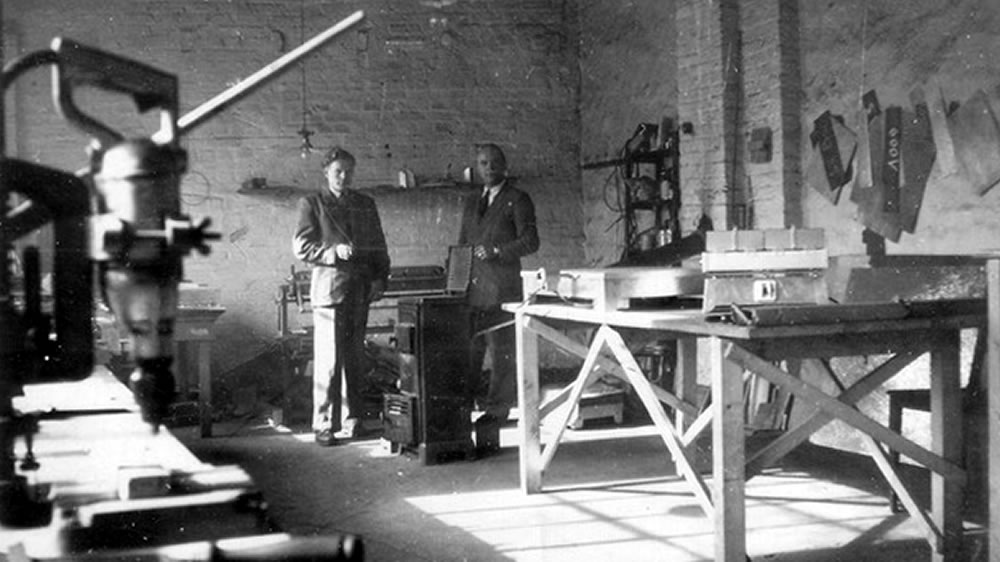 Historisches Foto aus der Gründerzeit