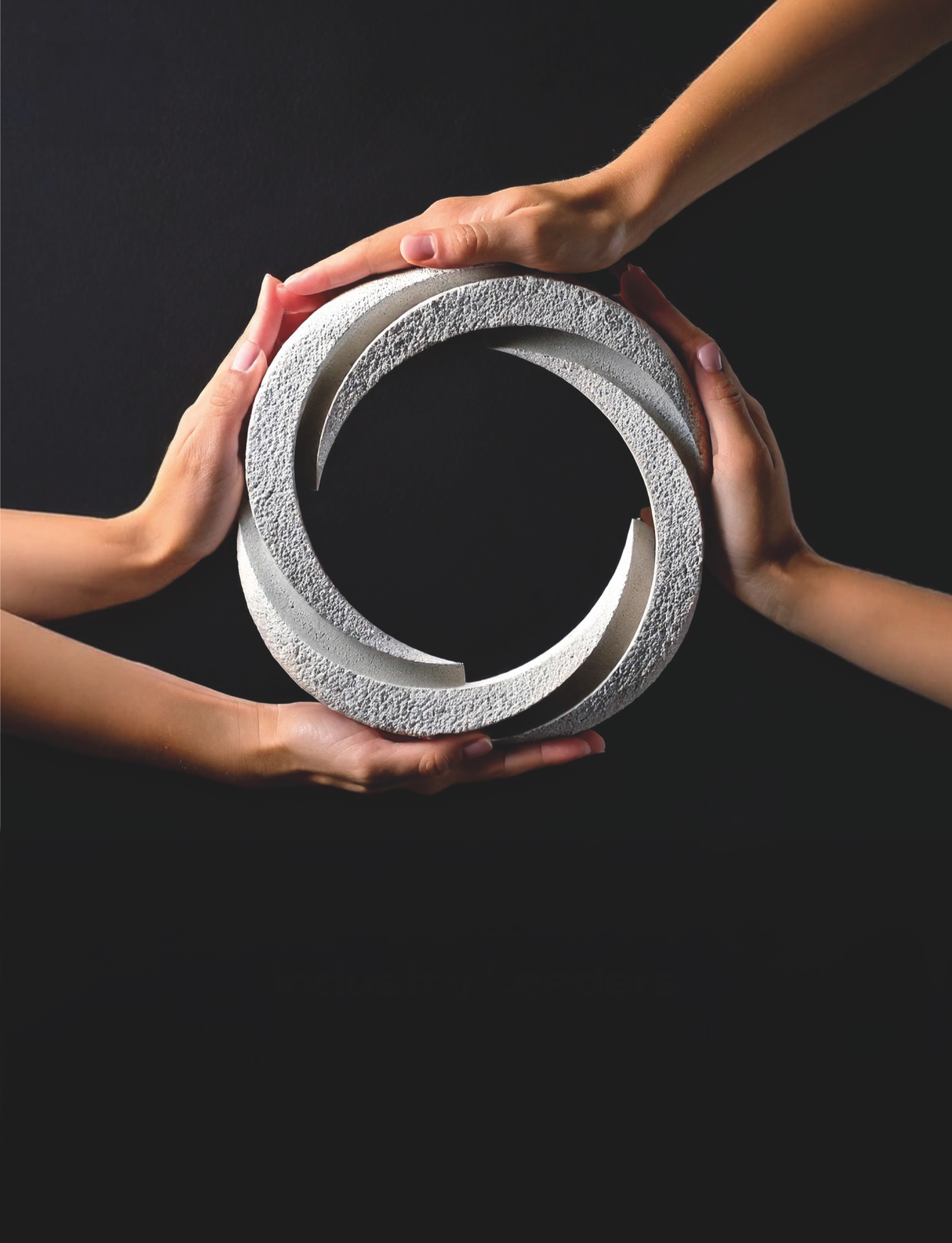 Cast concrete test ring