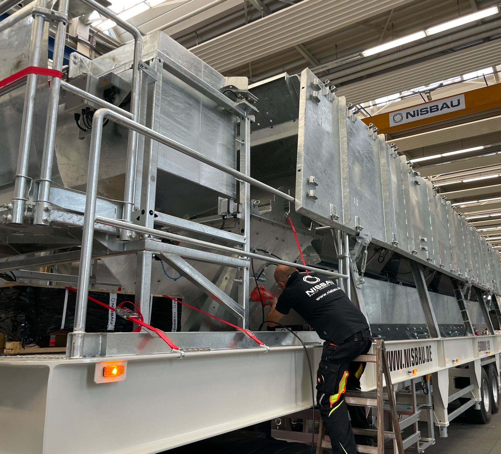 EUROMIX plant ready for transport