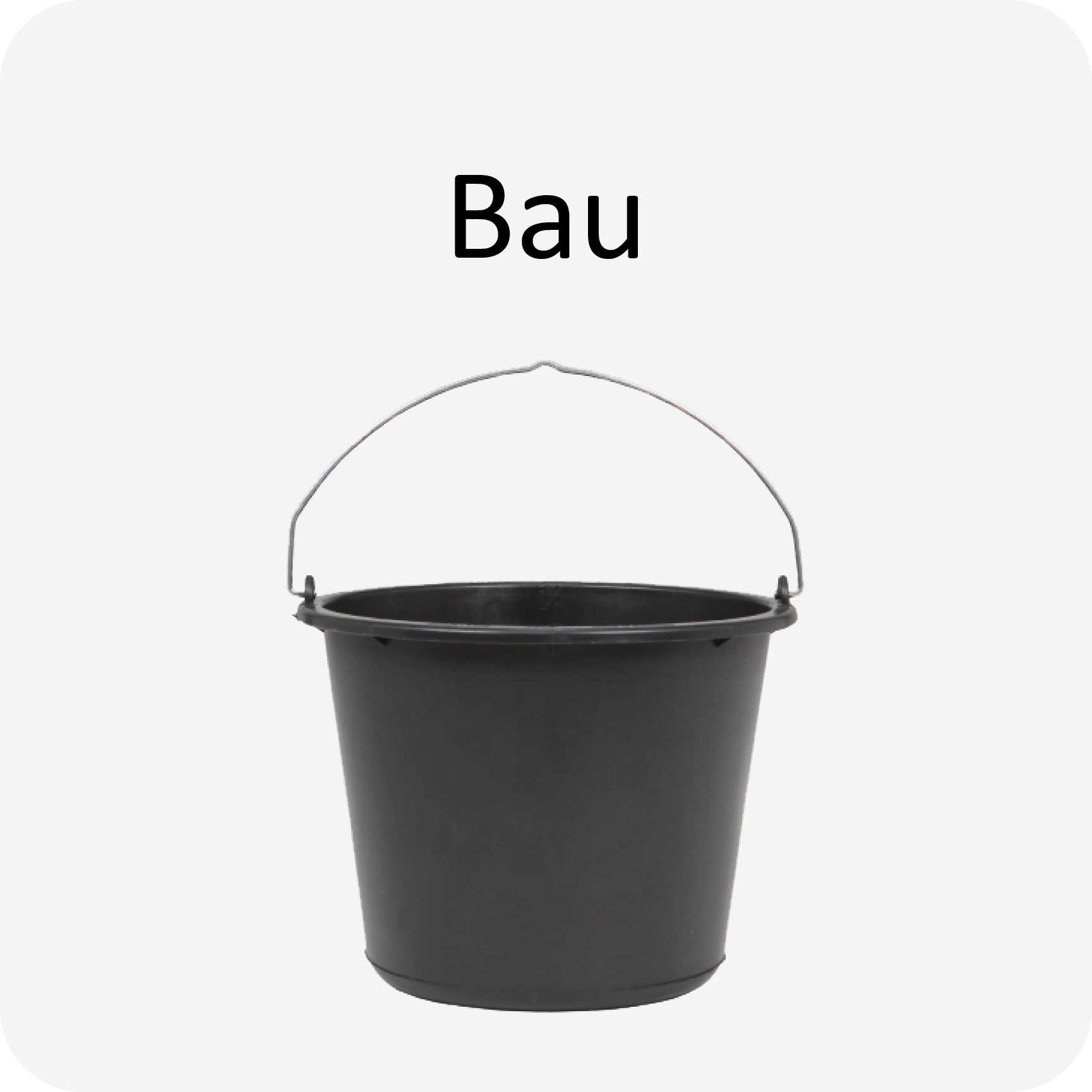 Bauprodukte (Eimer, Kübel, Kästen)