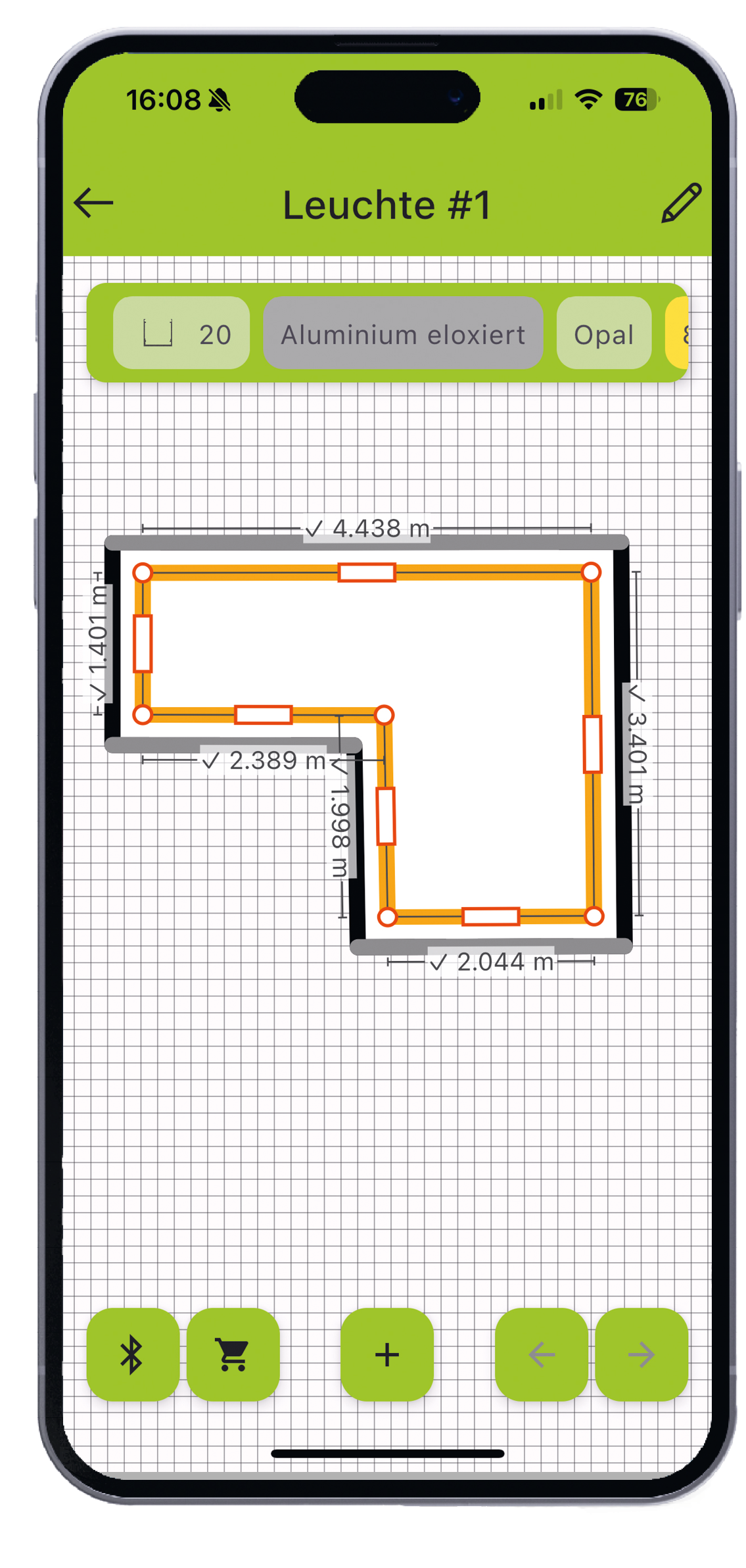 luxKIT Planungs- und Bestell-App