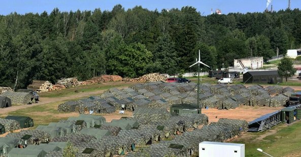 Solarcontainer für die NATO