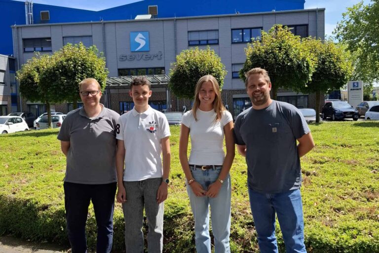 Roboterschweißanlage in Produktion