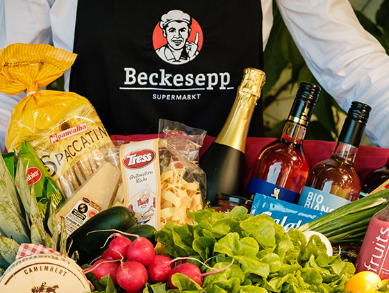 Supermarkt-Filiale Beckesepp