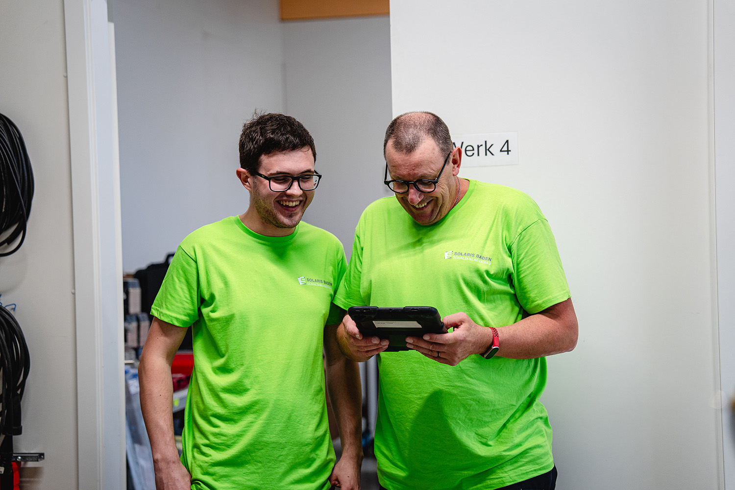 Team in der Werkstatt Bühl