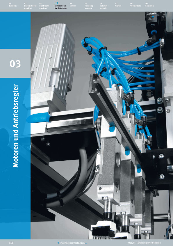 Motoren und Antriebsregler (FESTO)