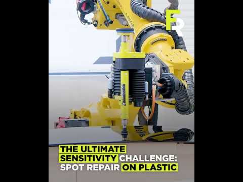 Spot-Repair: automatisierte Lackreparatur an Kunststoff- und Compositeteilen