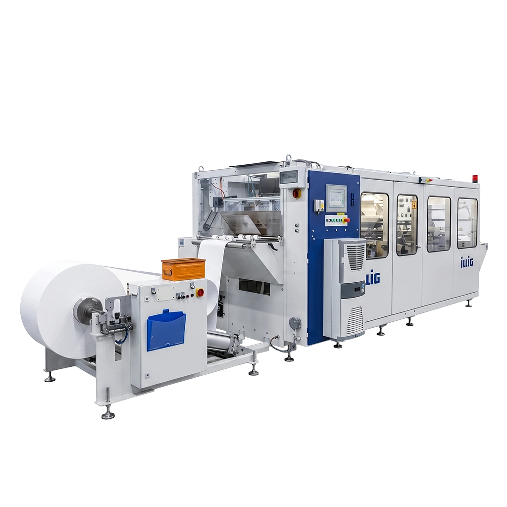 Technisches Detail einer Thermoformmaschine