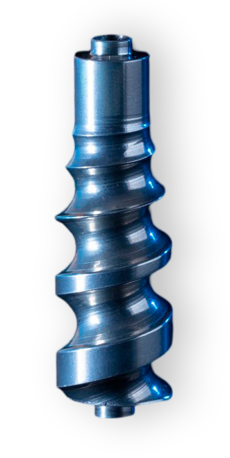Förderschnecke aus Aluminium