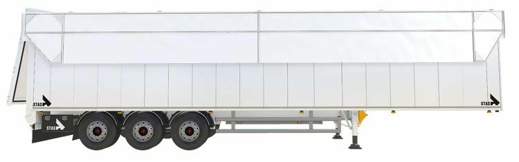 Schubbodenauflieger (Moving Floor Trailer)