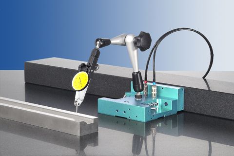 STRAIGHT-lite Messschlitten mit Gelenkstativ