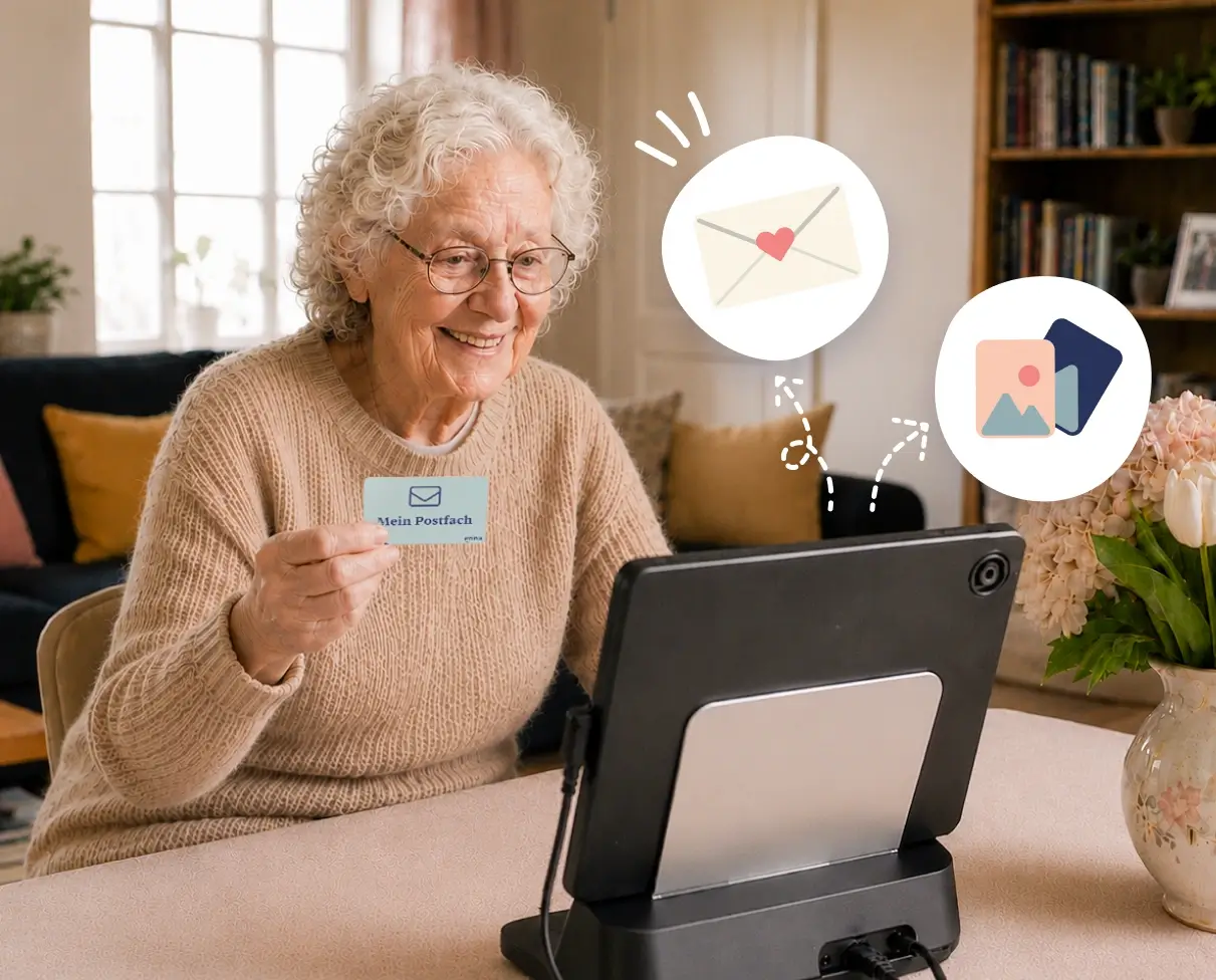 enna Dock – Ansicht für Oma und Opa