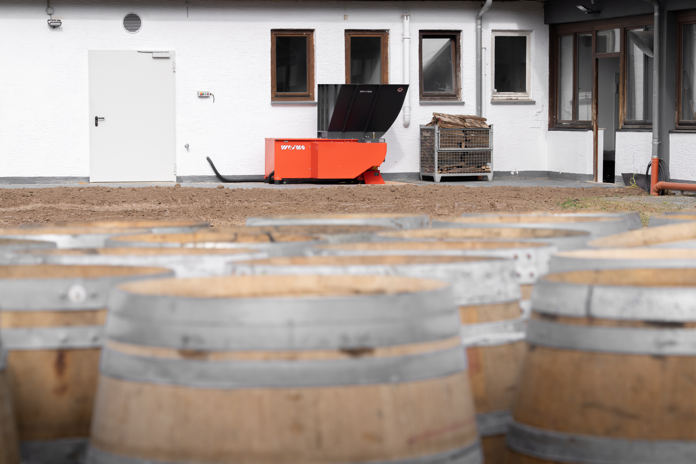Zerkleinerer WL 4 bei der Holzmanufaktur Alsenz