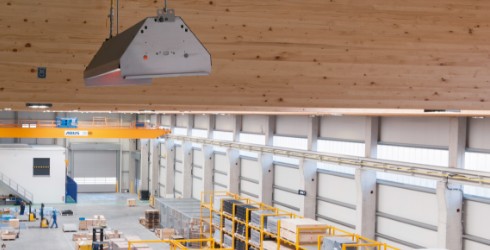 Anwendungen der Hallenheizung