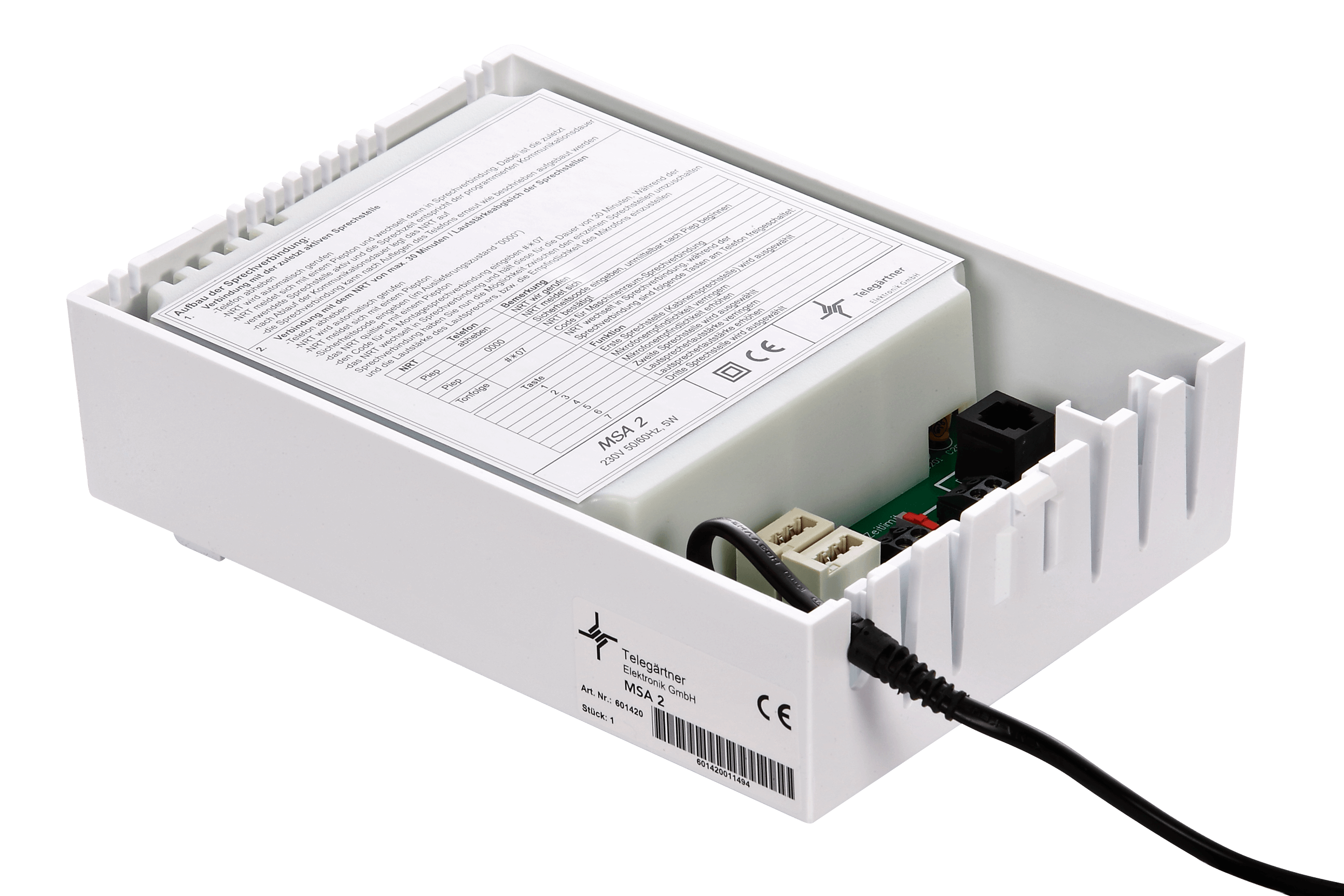 Maschinenraumsprechadapter MSA 2