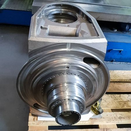 Maschinenbauteil aus der Fertigung Hemminger