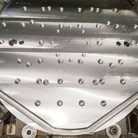 Bearbeitetes Metallwerkstück