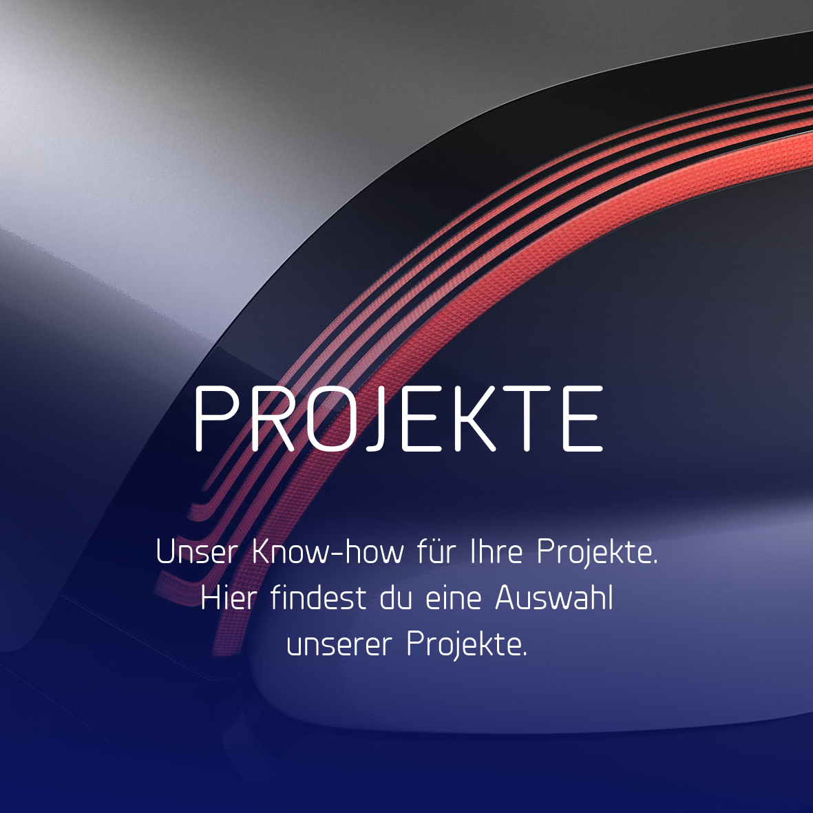 Projekte (Porsche LMDh, Mercedes EQXX, Audi e-tron GT, BMW Motorsport)
