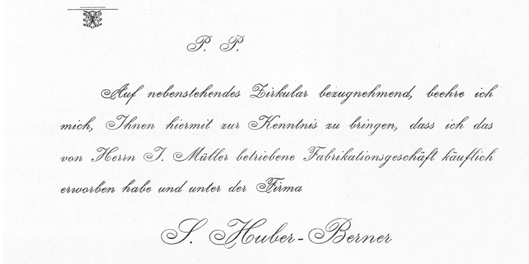 Historisches Dokument