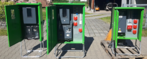 Baustromverteiler aus dem Geräteverleih